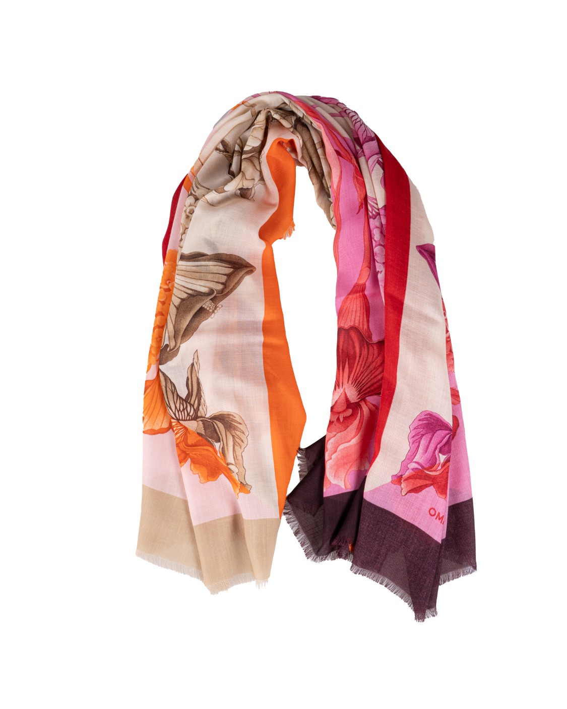 shop SALVATORE FERRAGAMO  Foulard: Salvatore Ferragamo scialle in cashmere.
Fantasia ortensie.
Dimensioni: 140x140 CM.
Composizione: 100% cashmere.
Made in Italy.. 320979-003 779535 number 5625352